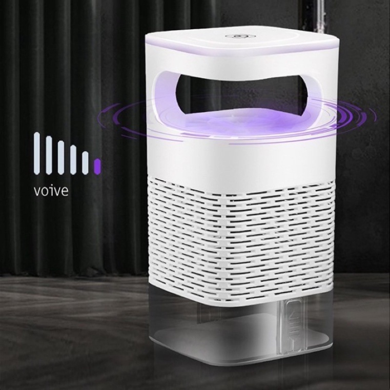 Đèn Bắt Muỗi Thông Minh - Máy Bắt Muỗi Hình Trụ Kiêm Đèn Ngủ - Máy Diệt Muỗi Và Côn Trùng Hiệu Quả Cắm TẶNG CỦ SẠC USB - Image 4