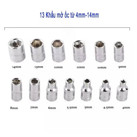 BỘ DỤNG CỤ MỞ BU LÔNG ỐC VÍT ĐA NĂNG 46 CHI TIẾT (HÀNG NHẬP KHẨU GIÁ TỐT) - Image 7