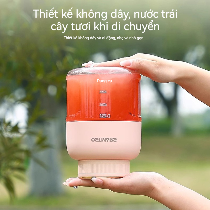 Máy Xay Sinh Tố cầm tay sạc tích điện OSTMARS, máy xay hoa quả mini - Image 11