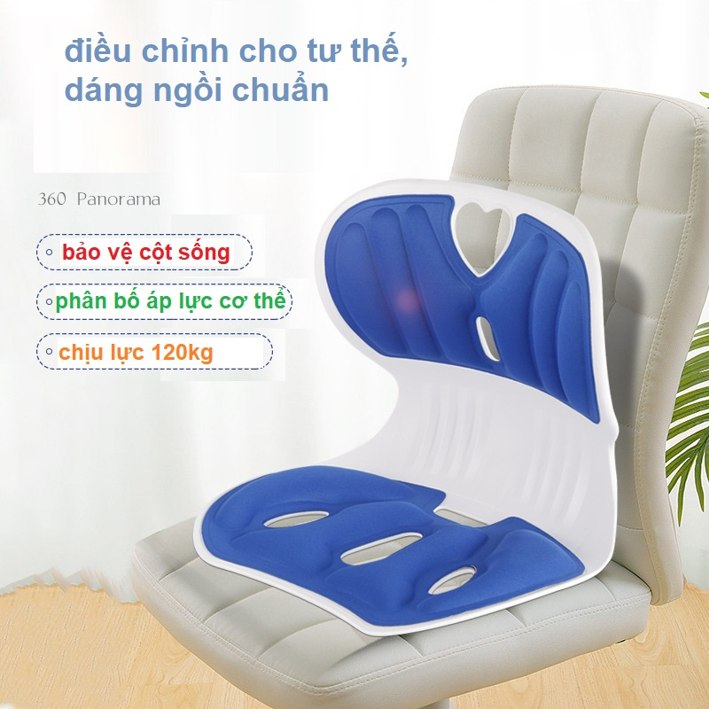 GHẾ CÔNG THÁI HỌC CHỐNG ĐAU LƯNG LÀM THẲNG CỘT SỐNG - PHÙ HỢP TRẺ EM NGƯỜI LỚN NGƯỜI GIÀ - Image 4