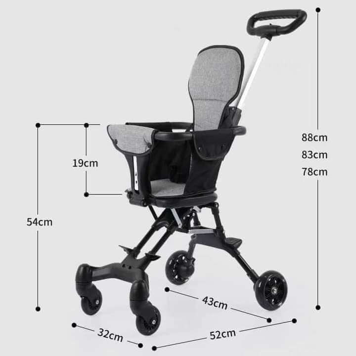 xe đẩy gấp gọn